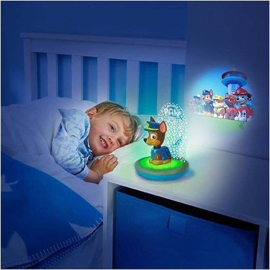 Paw Patrol - Lampe, lampe de poche et projecteur Chase 3 en 1