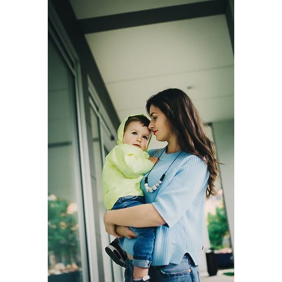 Perles d'allaitement en silicone Ava