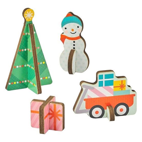 Petit Collage Calendrier de l'Avent de Noël