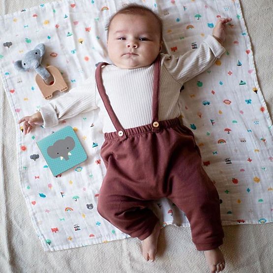 Petit Collage Coffret bébé éléphant