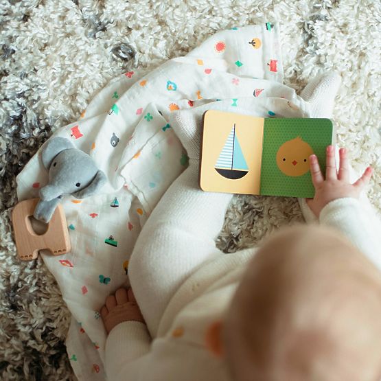 Petit Collage Coffret bébé éléphant