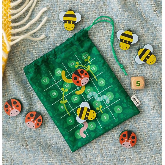 Petit Collage Jeu de Voyage 2 en 1 Amis du Jardin