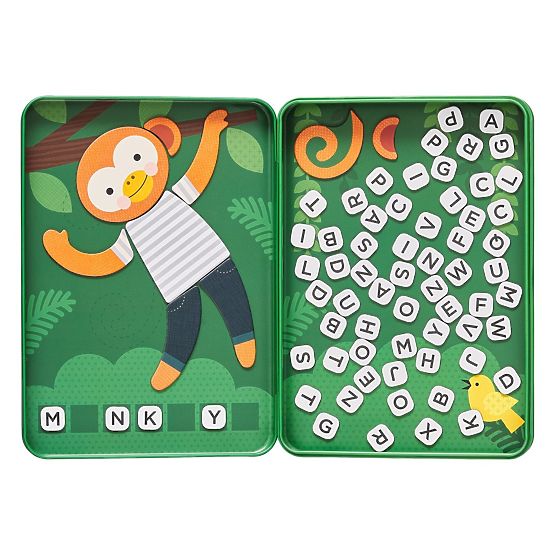Petit Collage Jeu Magnétique Wait Monkey