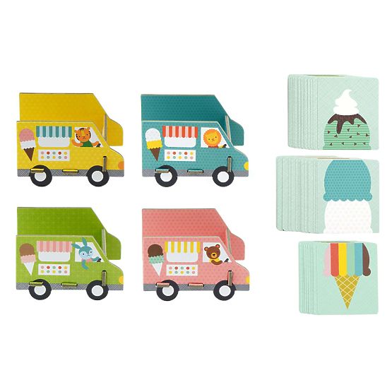 Petit Collage Jeu Meilleure Glace