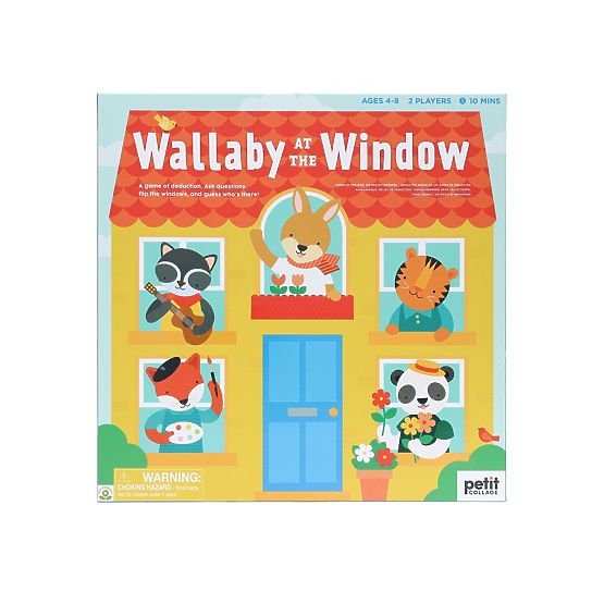 Petit Collage Jeu Wallaby à la fenêtre