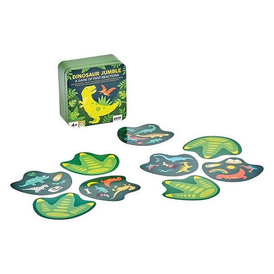 Jeu de cartes Petit Collage Dinosaure