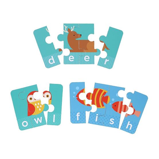 Petit Collage Mon premier puzzle d'orthographe avec des animaux