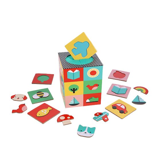 Petit Collage Puzzle Sensoriel Trouve l'objet Préféré