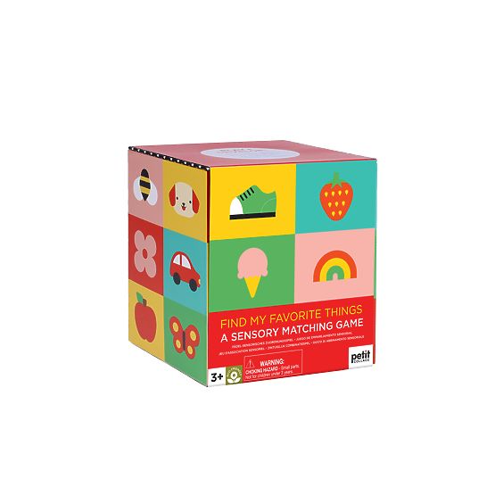Petit Collage Puzzle Sensoriel Trouve l'objet Préféré