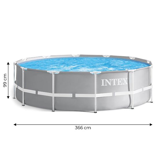 Piscine INTEX 366x99 cm + pompe et échelle