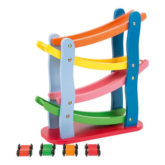Circuit de course en bois Small Foot 4 voitures