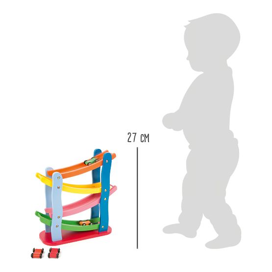Circuit de course en bois Small Foot 4 voitures