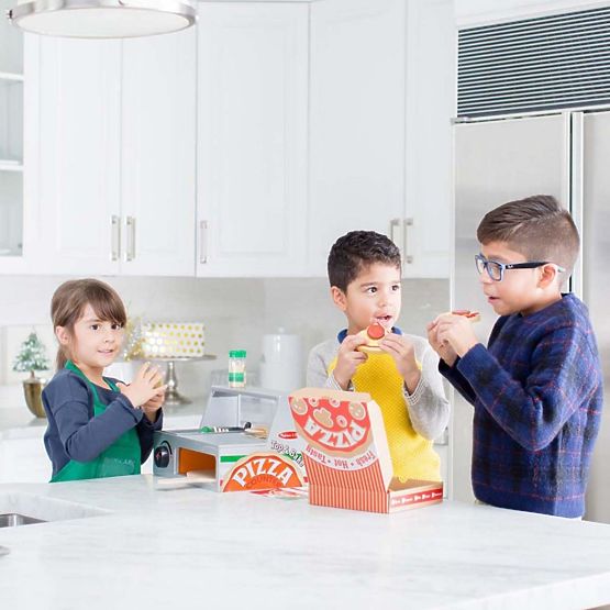 Pizzeria en bois Melissa & Doug