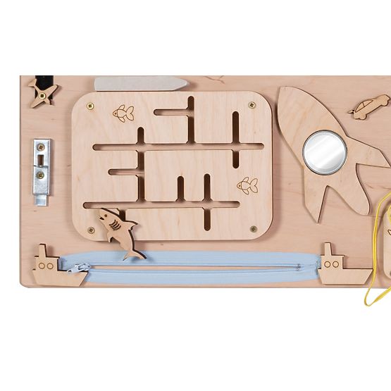 Tableau d'activités Bateau - naturel