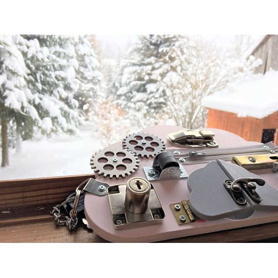 Planche d'activités - Cloud - rose