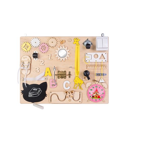 Tableau d'activités Girafe - naturel