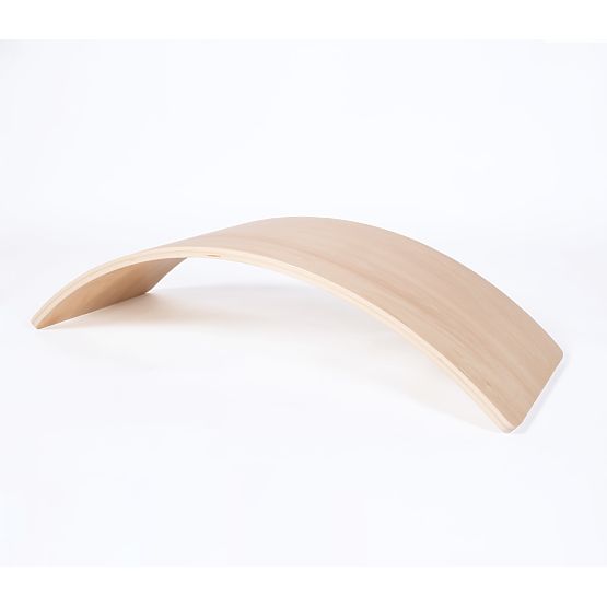 Planche d'équilibre en bois - naturel