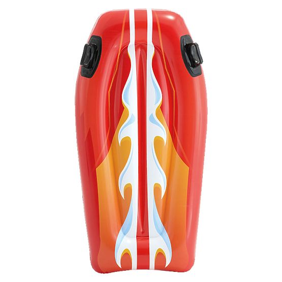 Planche de natation gonflable avec poignées pour enfants rouge INTEX 58165 RED