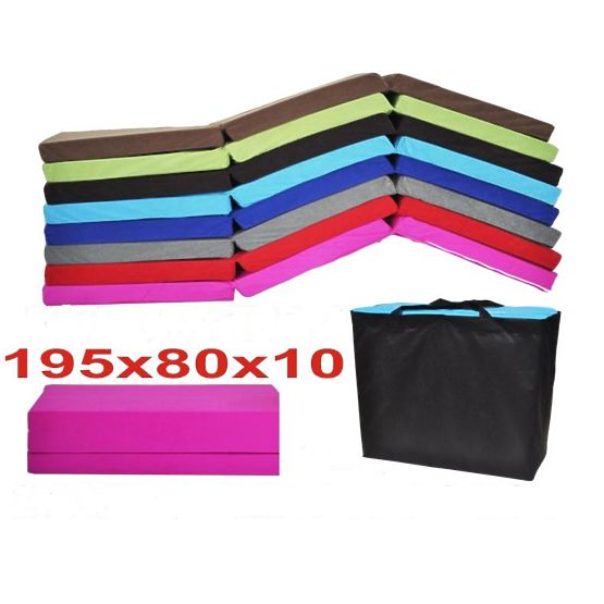 Pliant matelas divers colorations