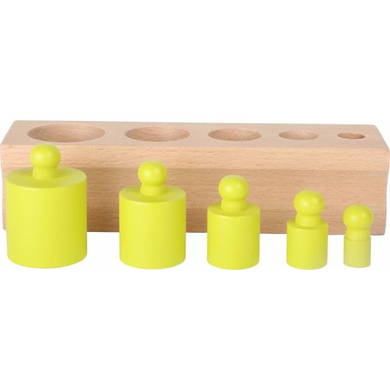 Poids à insérer en bois