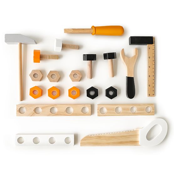 Ponk de travail en bois pour enfants