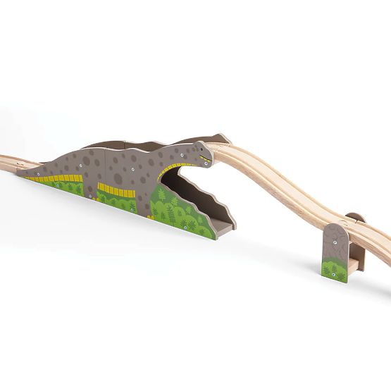 Pont de dinosaures sur rail Bigjigs