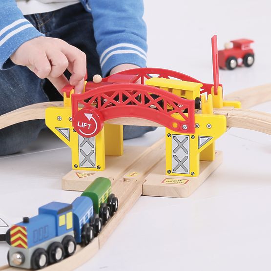 Pont-levis ferroviaire Bigjigs