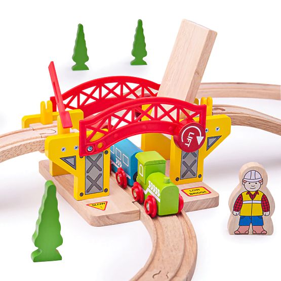 Pont-levis ferroviaire Bigjigs
