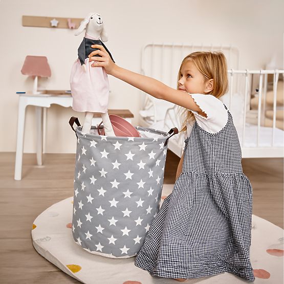 Panier à jouets - étoiles