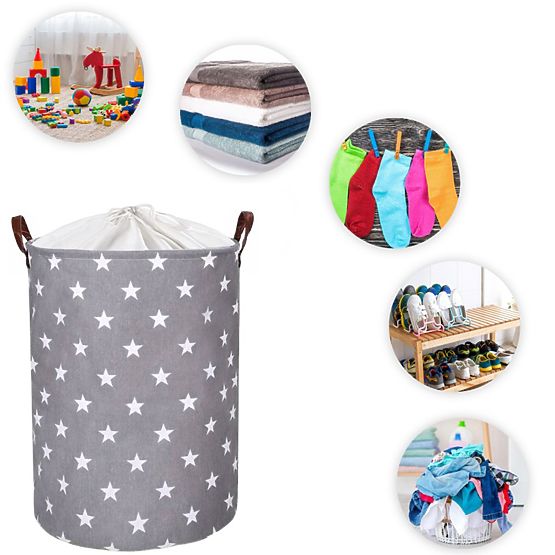 Panier à jouets - étoiles