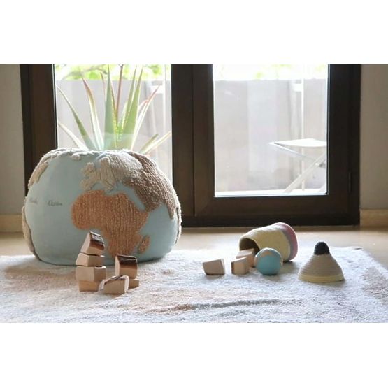 Pouf assis Globe