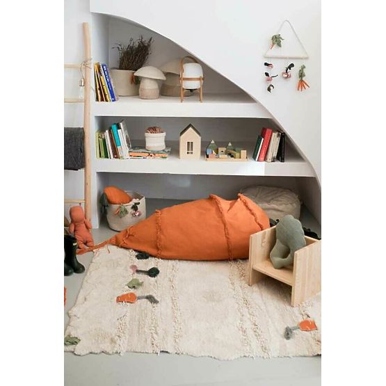 Pouf poire carotte - Lorena Canals