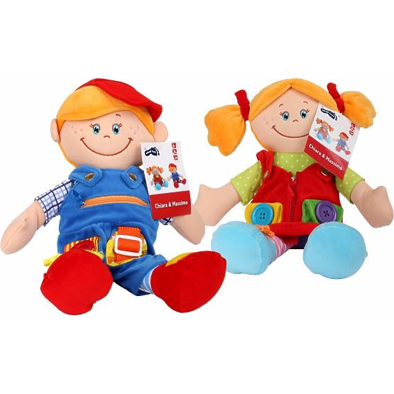 Poupées avec fermetures Klara et Marcel