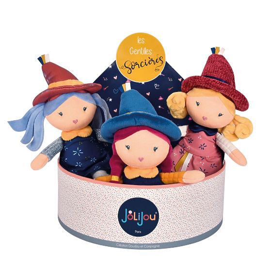 Poupées en tissu Sorcières Jolijou 24 cm