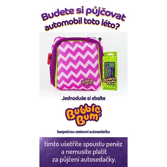 Pour enfants de baudruche coussin d’appoint BubbleBum + écouteurs GRATUIT