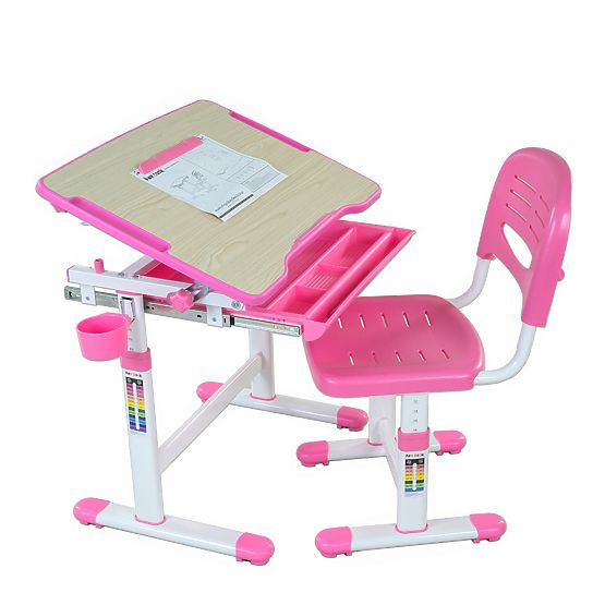 Pour enfants écriture tableau + chaise Bambino - divers colorations