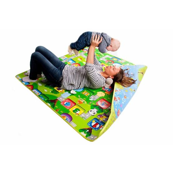 Pour enfants mousse tapis maison lion + marine monde
