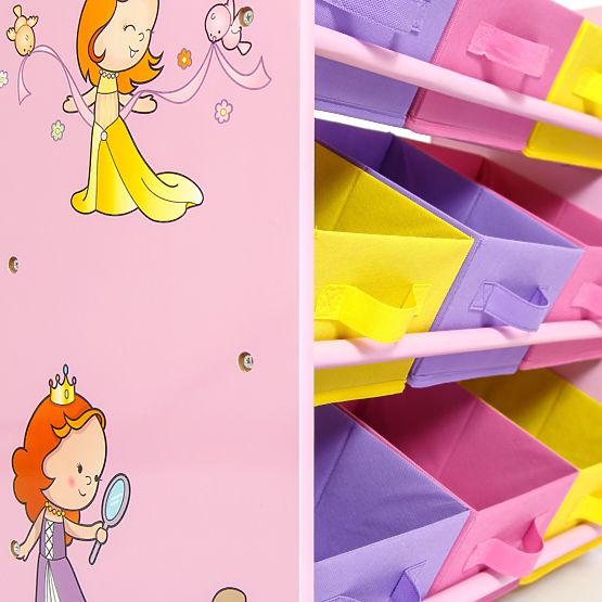 Pour enfants organisateur pour jouets Princess