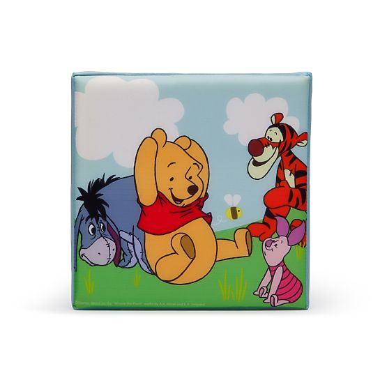 Pour enfants repose-pieds avec stockage espace Ours en peluche Winnie l’ourson