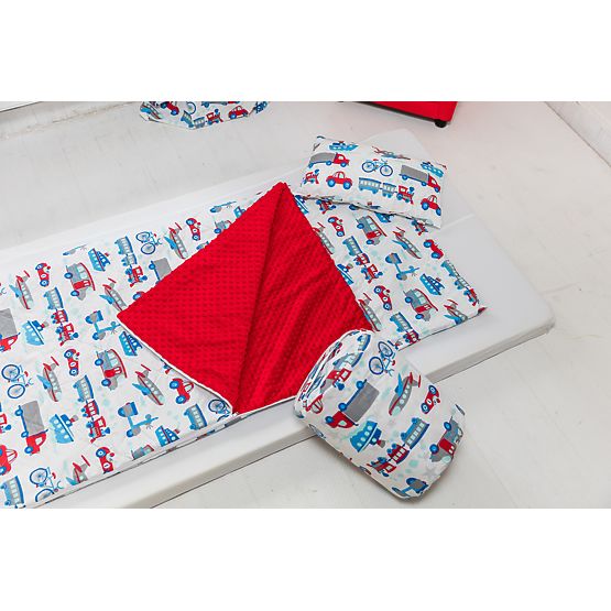 Pour enfants sac de couchage avec coussin Voiture 71