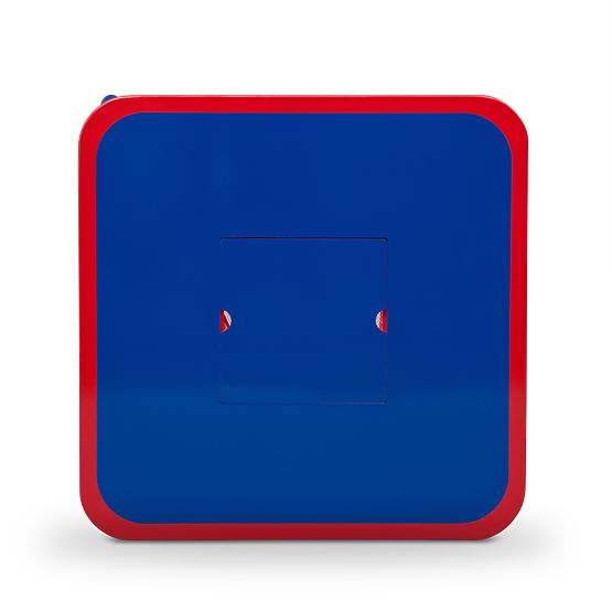 Pour enfants tableau avec chaises bleu-rouge
