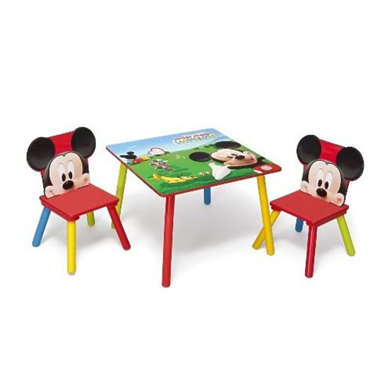 Pour enfants tableau avec chaises « La souris » Mickey II