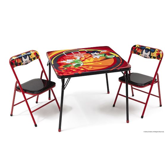 Pour enfants tableau avec chaises Mickey III