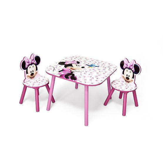 Pour enfants tableau avec chaises Minnie III