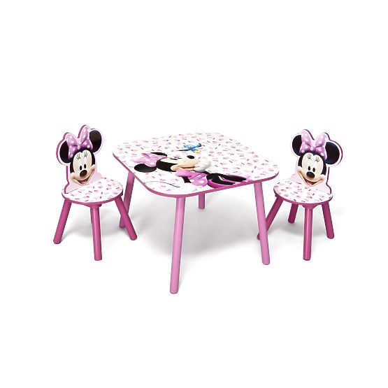 Pour enfants tableau avec chaises Minnie III