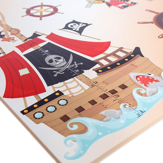 Pour enfants tableau avec chaises Pirate