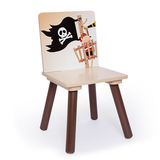 Pour enfants tableau avec chaises Pirate