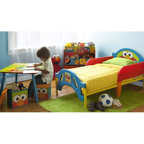 Pour enfants tableau avec chaises sésame Street