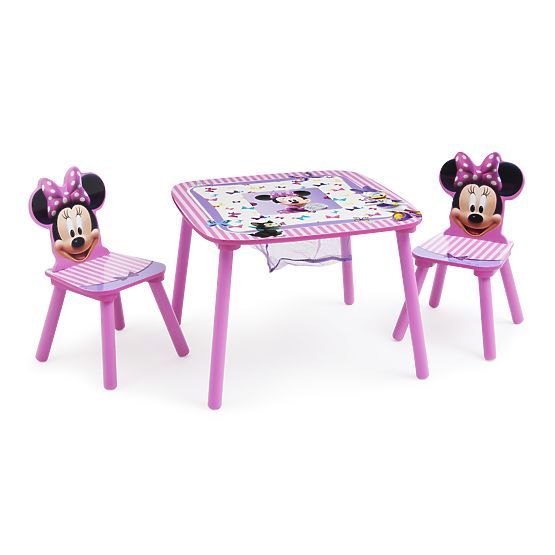 Pour enfants tableau avec chaises souris Minnie