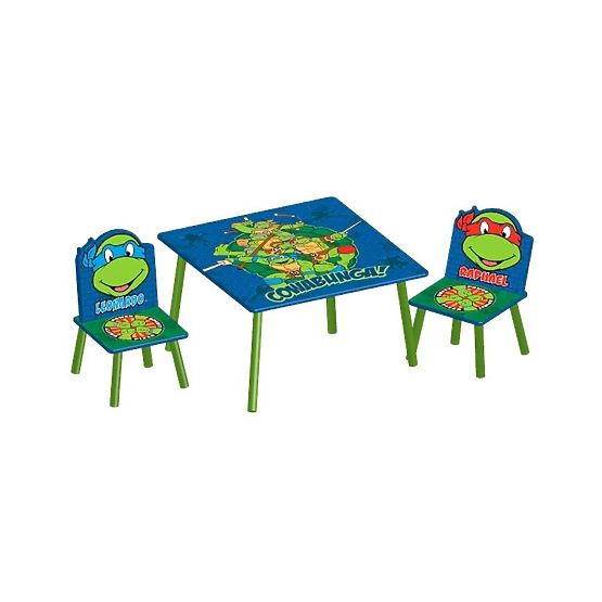 Pour enfants tableau avec chaises tortues Ninja